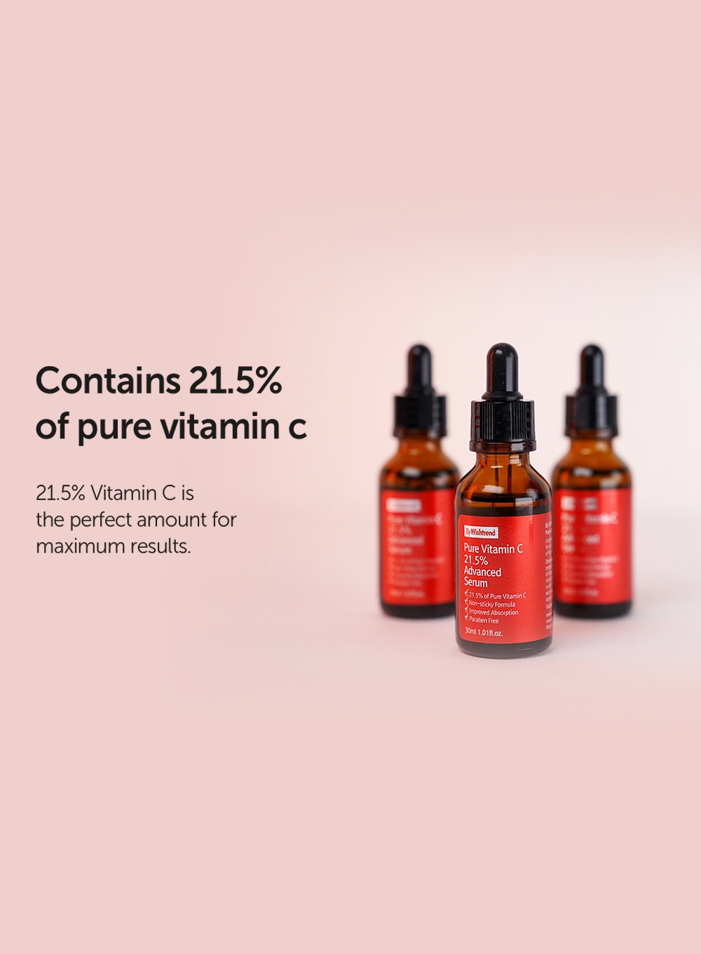 Pure Vitamin C 21.5 Advanced Serum (30ml) By Wishtrend KBEAUTY