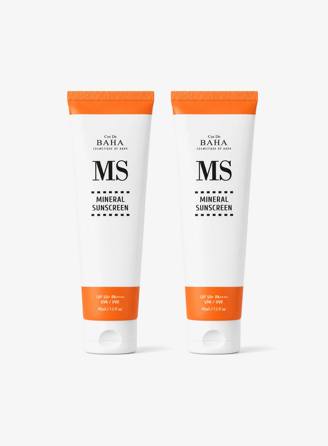 Mineral Sunscreen Duo Set (45ml*2ea) (MS) (SPF 50+ PA++++)