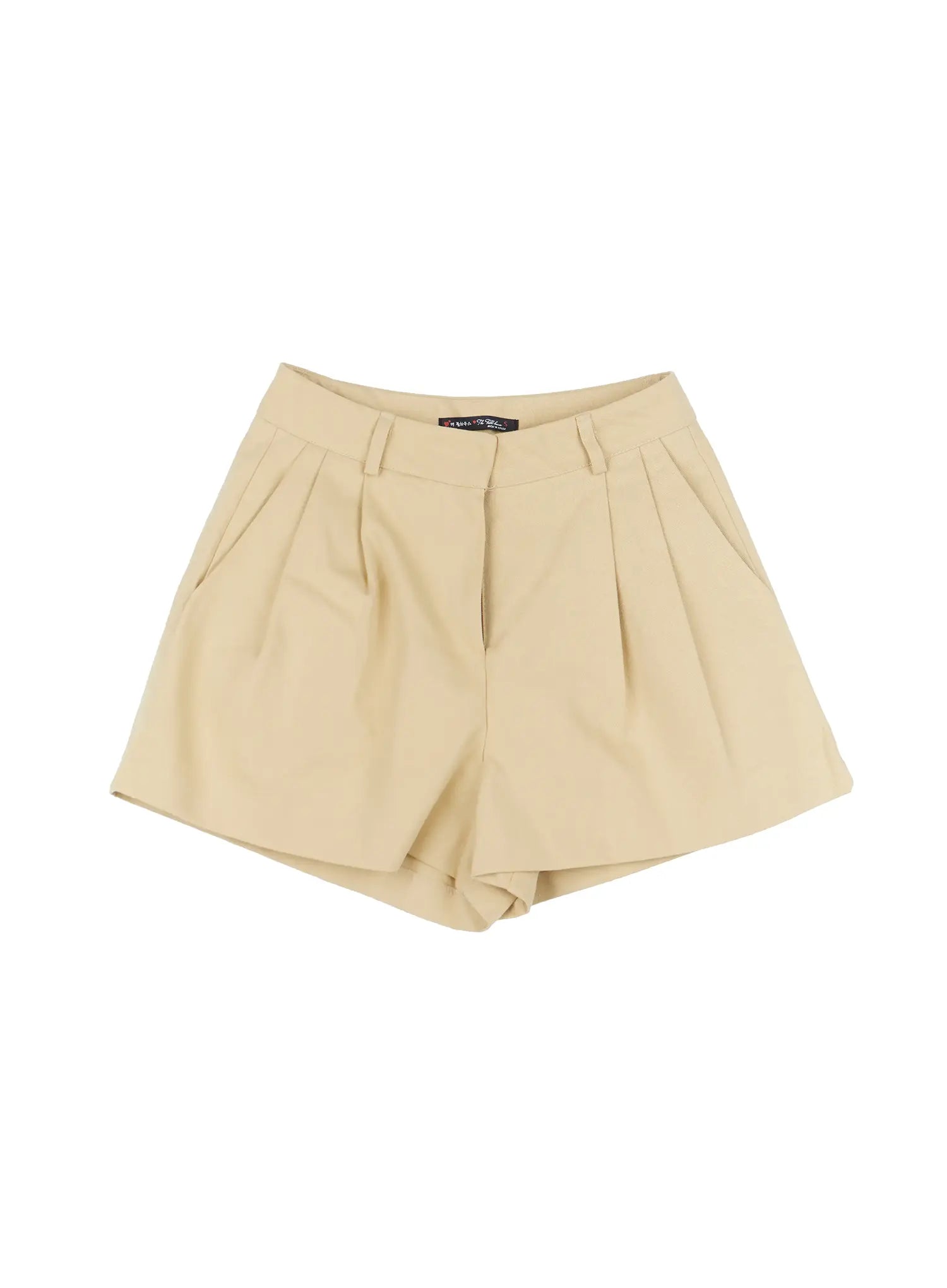 pleated-pintuck-shorts-il528
