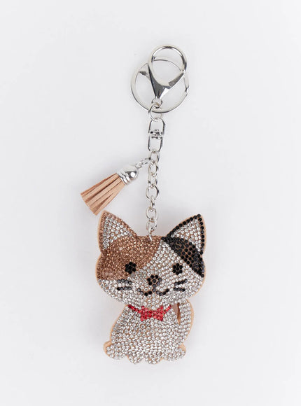 colorful-rhinestone-ribbon-character-keychain-ia524