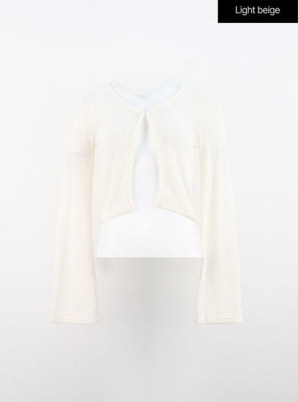 mesh-long-sleeve-crop-cardigan-in310