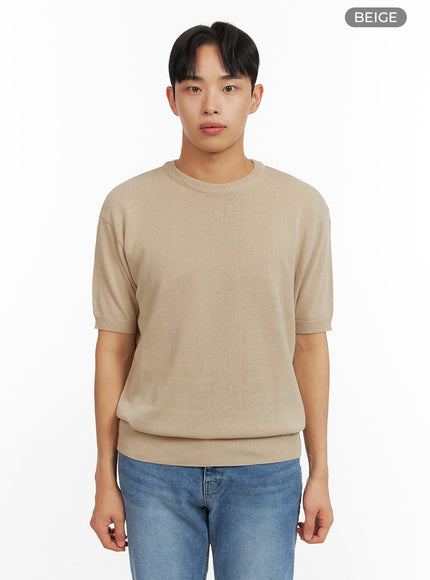 mens-round-neck-knit-t-shirt-iu412