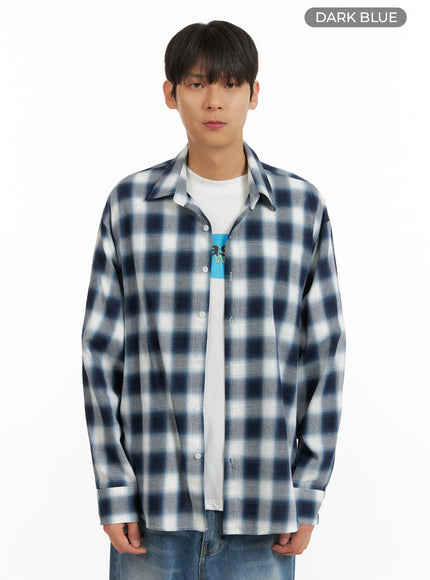 mens-solid-plaid-shirt-iu419