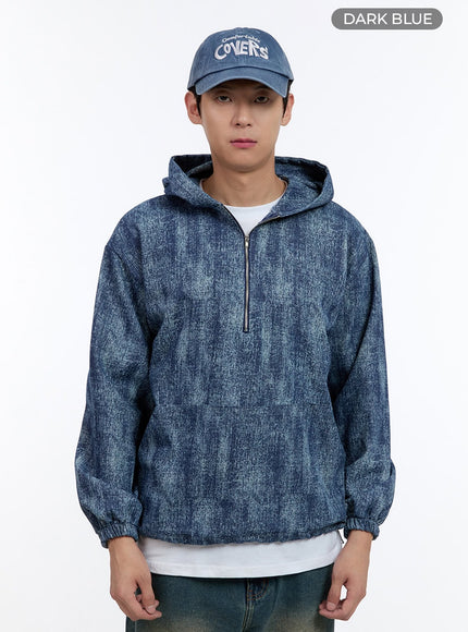 mens-half-zip-up-denim-hoodie-ig427