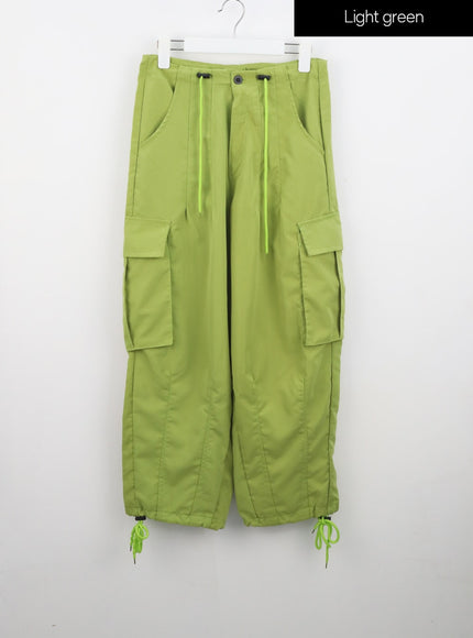 nylon-baggy-cargo-pants-iu330