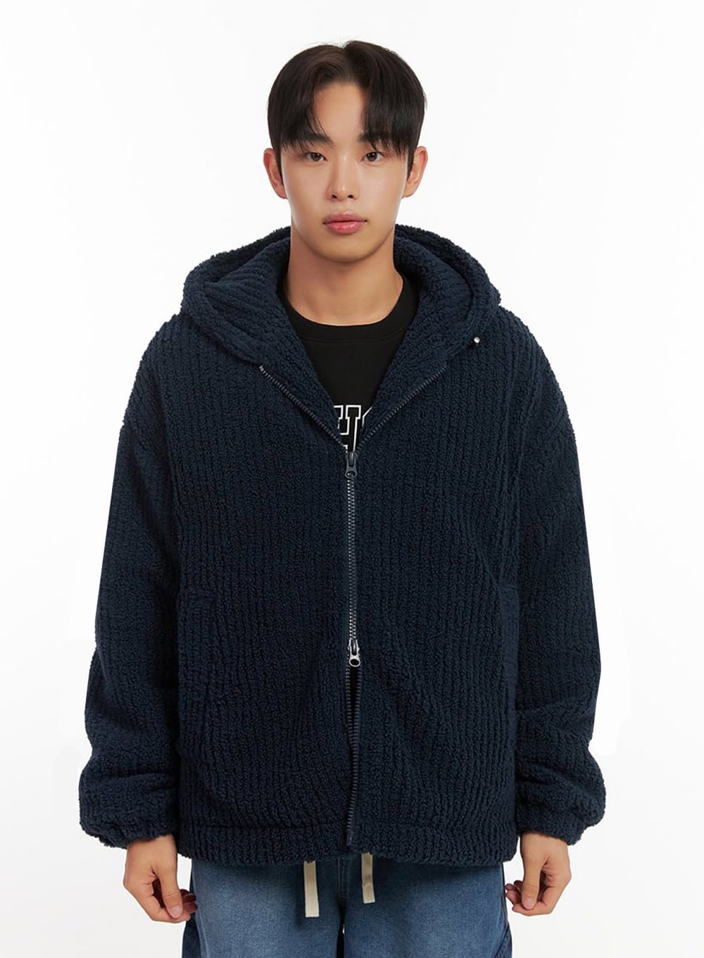 mens-oversized-double-zip-hoodie-id406