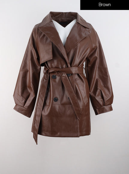 buttoned-collar-faux-leather-jacket-is319