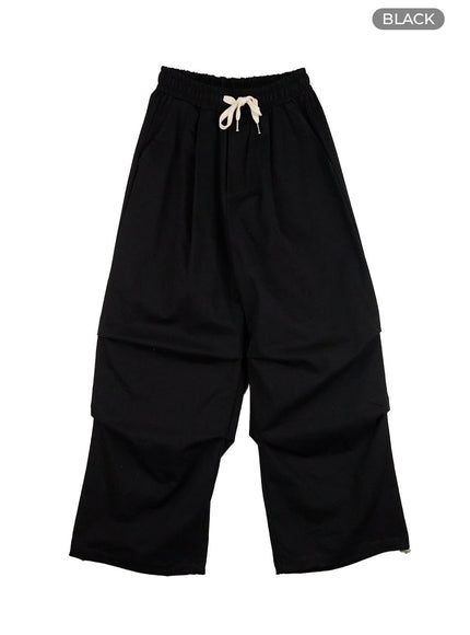 mens-solid-banded-parachute-pants-is413