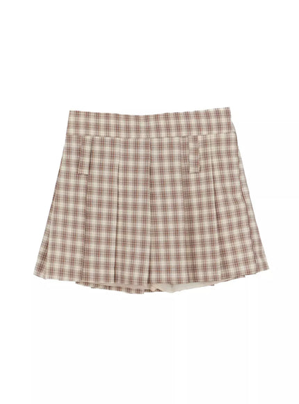 checkered-pleated-skirt-im530