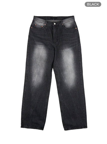 mens-washed-black-denim-wide-jeans-is413