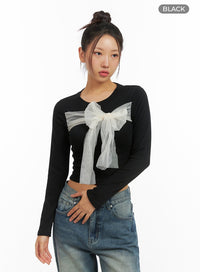 ribbon-tied-long-sleeve-top-is402