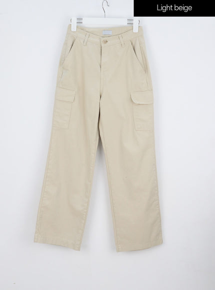 Cotton Cargo Pants IY312