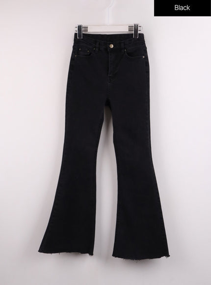 mid-waist-button-flared-jeans-if402