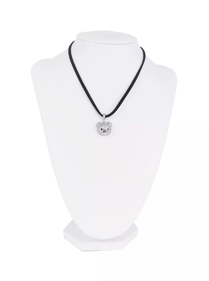 acc-quede-teddy-bear-black-necklace-cg507