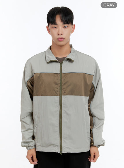 mens-zip-up-nylon-wind-jacket-is412