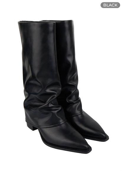 zip-up-faux-leather-boots-ig405