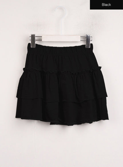 frill-layered-mini-skirt-ij410