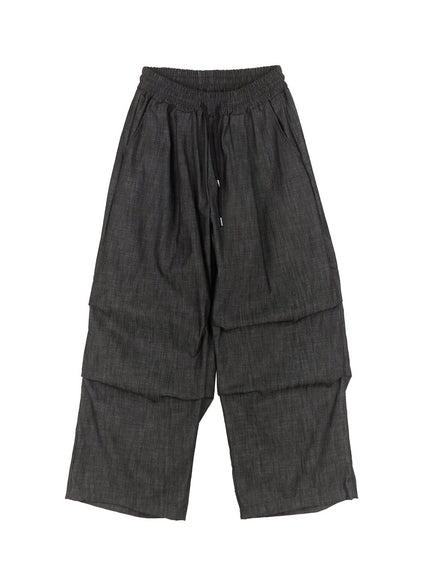 pintuck-denim-sweatpants-iy529