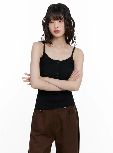 ribbed-button-front-tank-top-il531