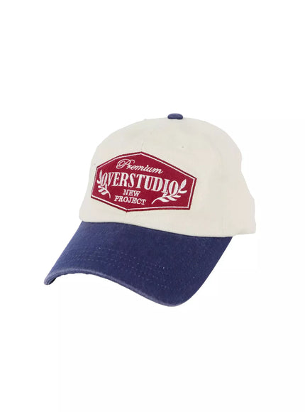 two-tone-lettering-baseball-cap-im519