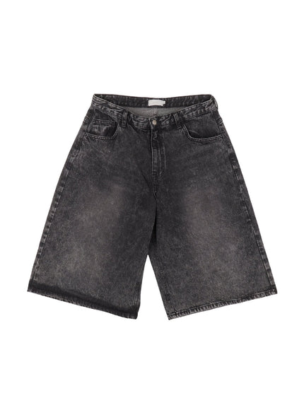 mens-washed-wide-fit-jorts-iy505
