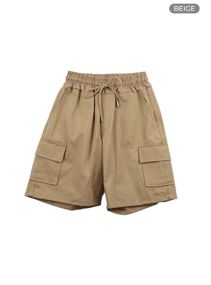 mens-cargo-pocket-shorts-beige-iy424