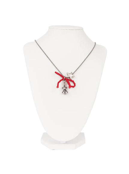 red-ribbon-necklace-id529