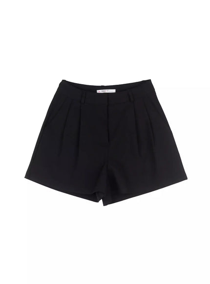 modern-pintuck-tailored-shorts-in507