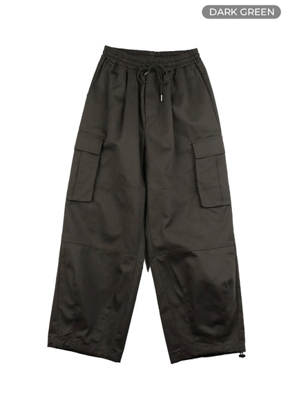 mens-wide-fit-cargo-pants-dark-green-iy402