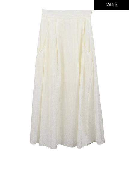 a-line-nylon-maxi-skirt-iu326