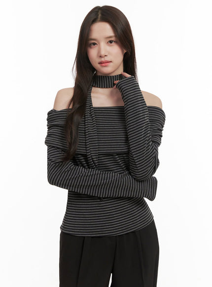 striped-off-shoulder-long-sleeve-top-ij510