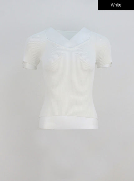 heart-neck-ribbed-tee-iy331