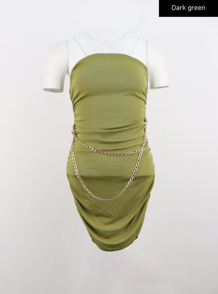 chain-strapless-mini-dress-io310