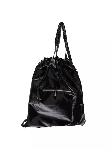 glossy-boxy-backpack-ic503 / Black