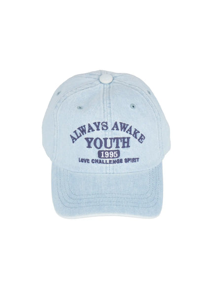 mens-casual-denim-youth-cap-il511 / Ice blue