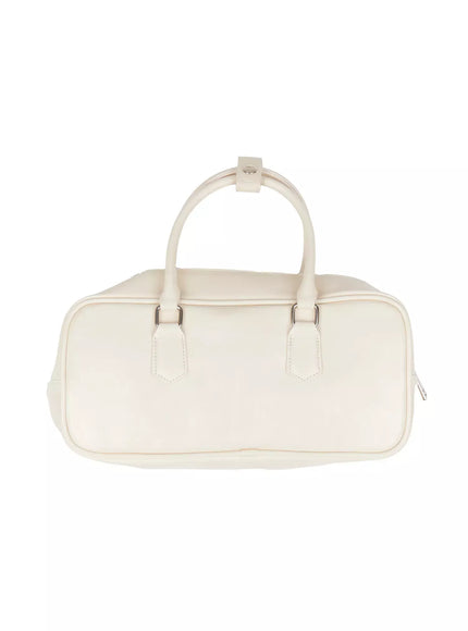 chic-faux-leather-shoulder-bag-iu512 / Light beige