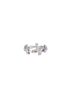 Rhinestone Pendant Band Ring IN510 - Acubi style | LEWKIN