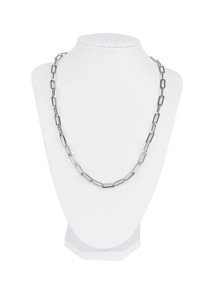 mens-chain-link-necklace-il518 / Silver