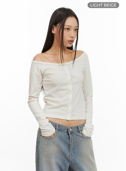 buttoned-off-shoulder-cotton-cardigan-is427