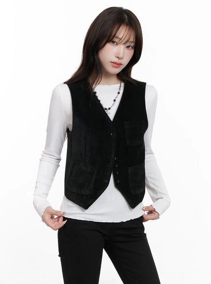 velvet-buttoned-vest-in514