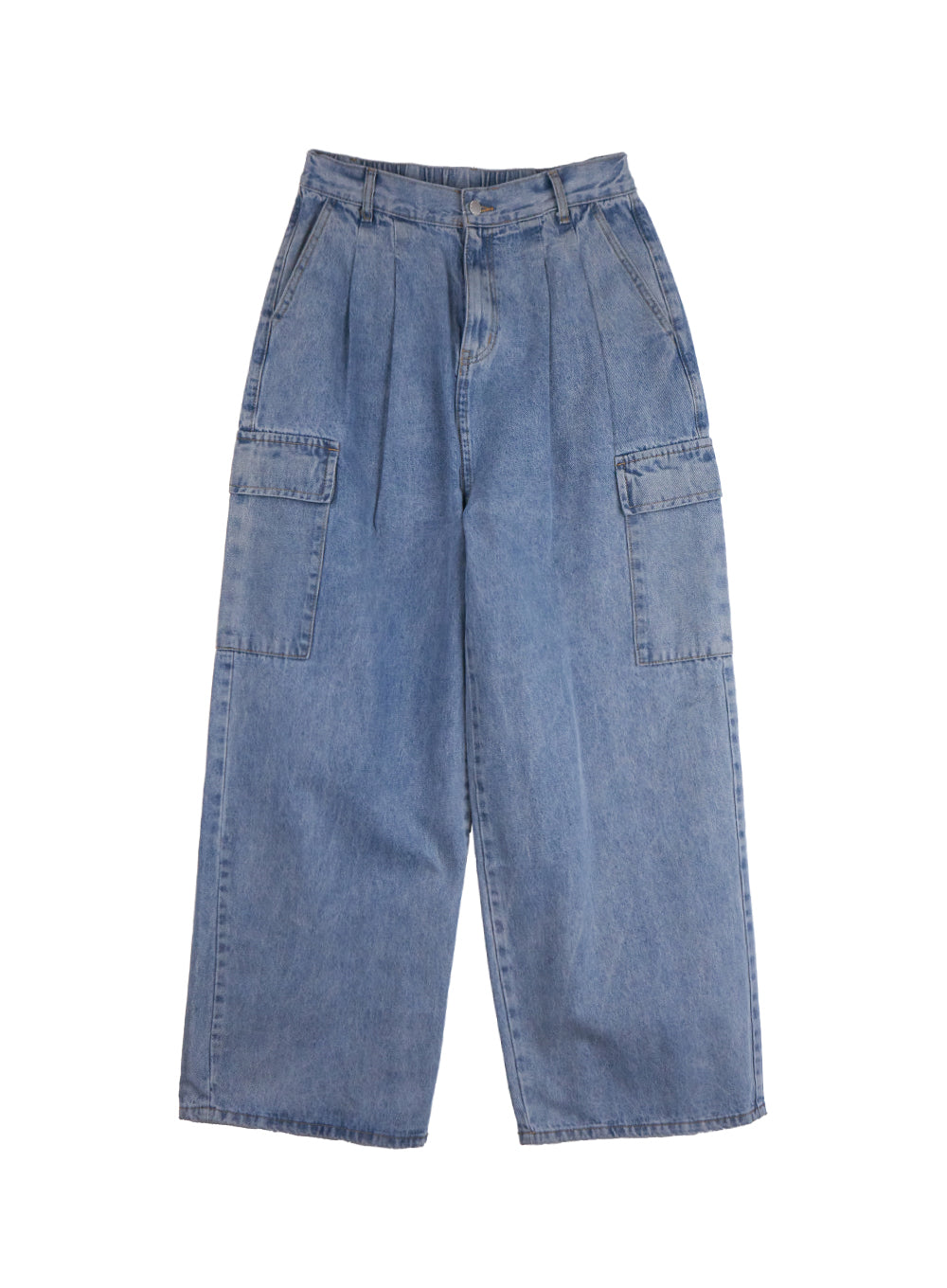 mens-pintuck-denim-cargo-jeans-id406