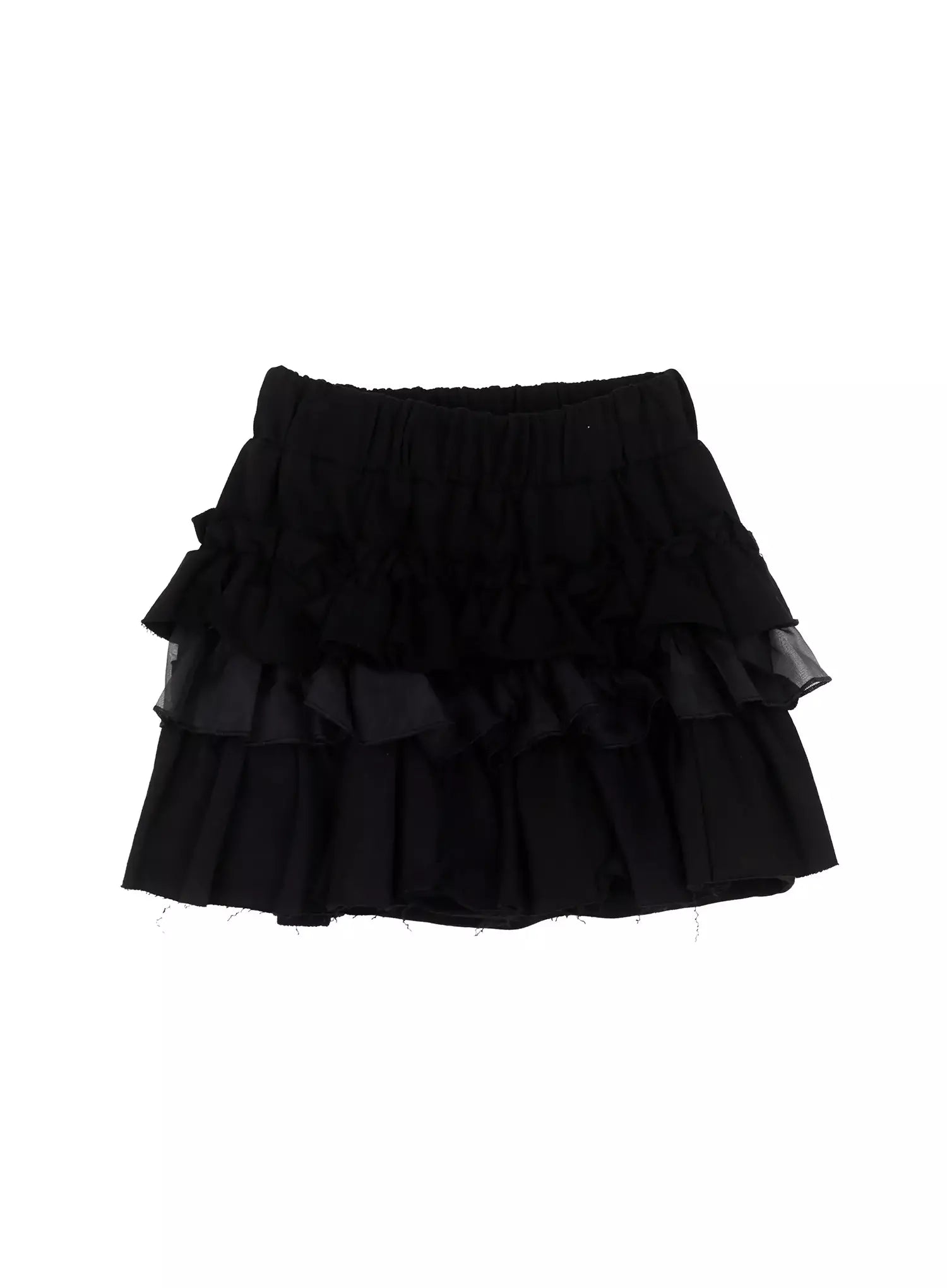layered-ruffle-mini-skirt-is508