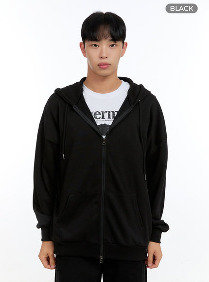 mens-basic-two-way-zip-up-hoodie-ig422