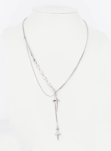 mens-double-layer-chain-necklace-is502