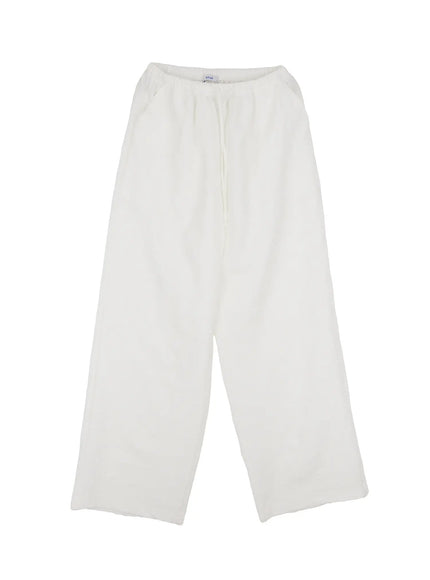 bow-embossed-wide-pants-if525