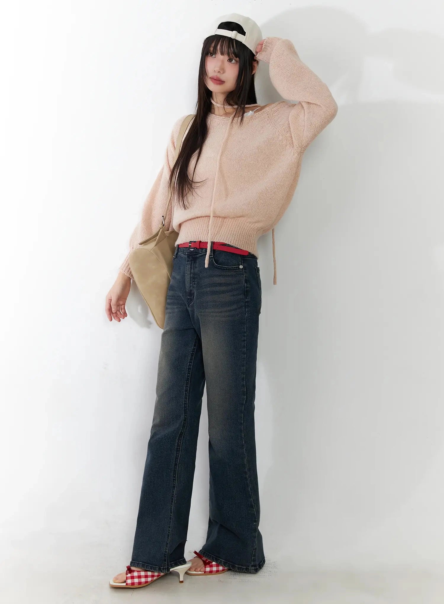 chic-off-shoulder-knit-sweater-and-thin-scarf-set-f517