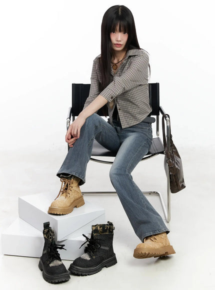 plaid-3-4-sleeve-shirt-im523