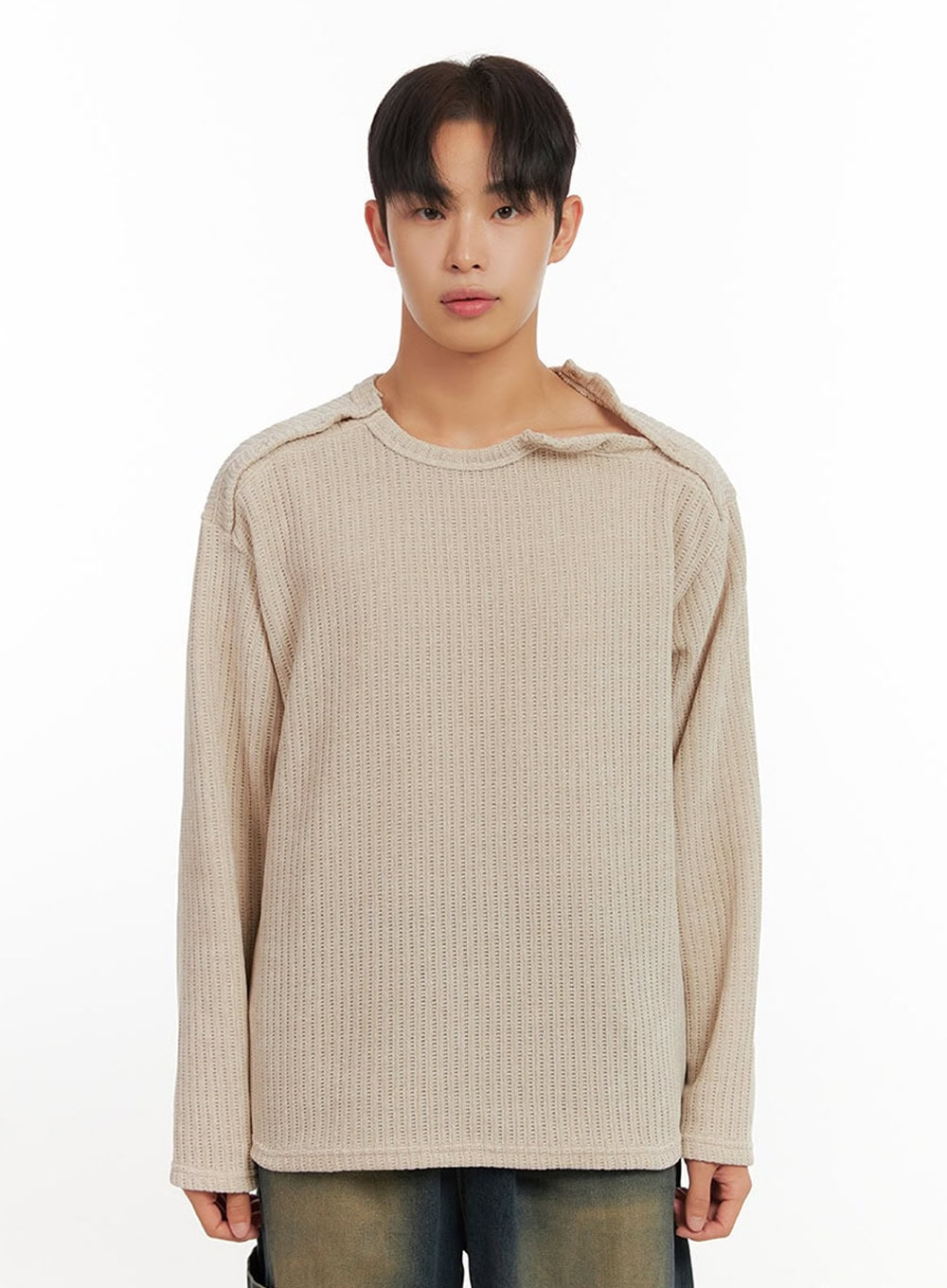 mens-long-sleeve-solid-sweater-id406