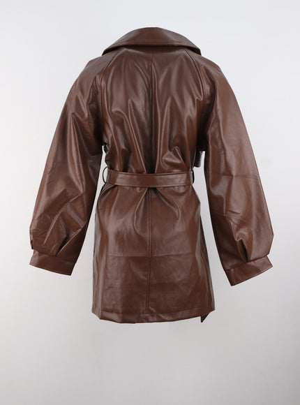 buttoned-collar-faux-leather-jacket-is319