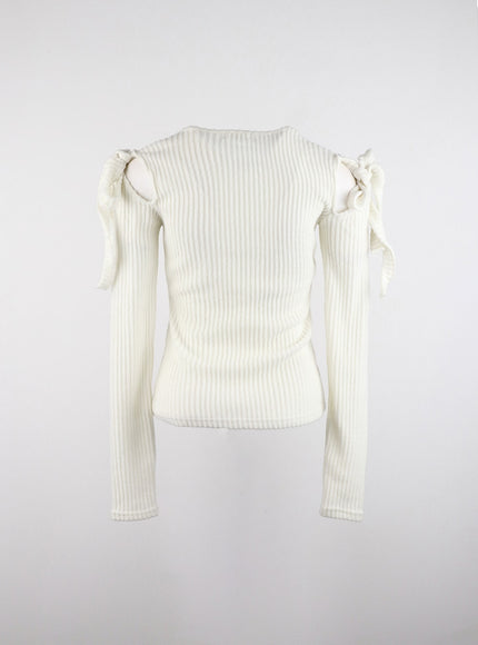 ribbon-cut-out-shoulder-sweater-id315